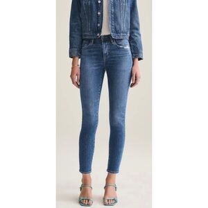 AGOLDE Sophie Skinny Distressed Denim Jeans